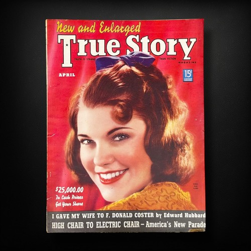 True Story Magazine April 1939 Doris Mae Meyers Vintage 1930s Womens Lifestyle - Picture 2 of 11