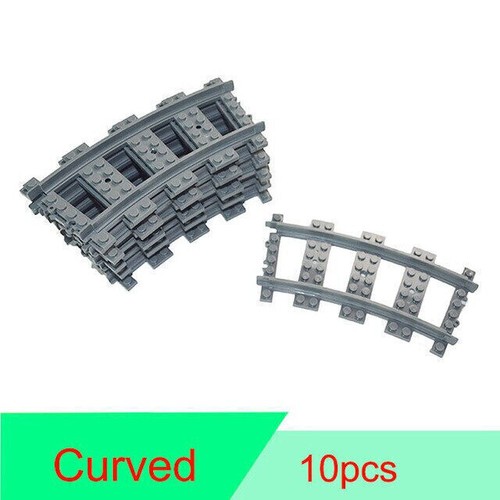 City Schiene Flexible Schienen für Lego Kit Zug Bausteine Sets Zum Selbermachen Heißer Verkauf - Bild 6 von 47