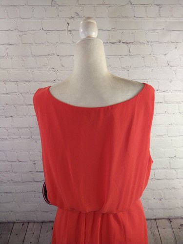 NWT colorblock PAPER DOLL navy/peach/orange hi - low summer dress - SIZE 2X - Bild 5 von 15