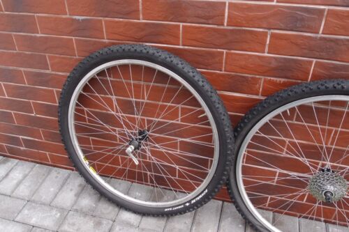 Set ruote MTB 26 in Mavic X138 Shimano Deore LX Parallax FH-M565 HB-M563 CS-M737 - Foto 2 di 24