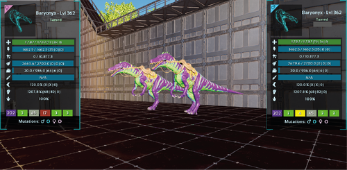 Ark Survival Ascended - 100% imprinted Baryonyx with saddle - PvE - Picture 10 of 21