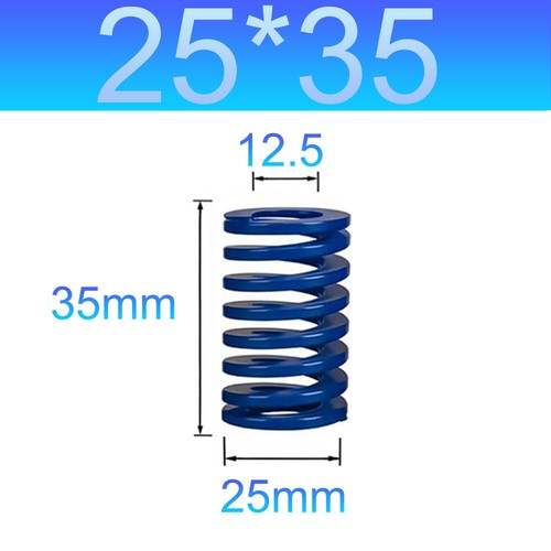 Heavy Load Duty Compression Die Spring ISO 25mm-60mm Dia Red 20mm-300mm Length - Picture 15 of 120