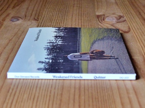 WEAKENED FRIENDS: "Quitter", CD, 2018, Digipak, selten, wie neu! - Bild 6 von 6