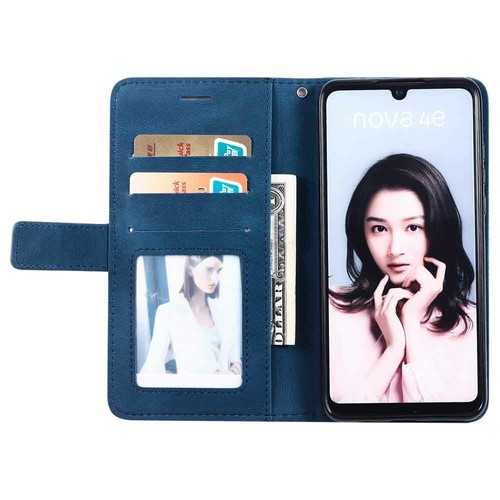 For Huawei P30 Lite P40 Pro Mate 20 Lite Wallet Card Holder Leather Case Cover - Picture 18 of 33