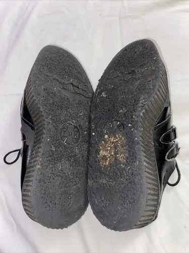 Tuk Unisex Platform Size 8 Black Leather Viva Mondo Creeper Shoes Damaged - Picture 2 of 14