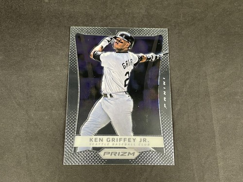 2012 PANINI PRIZM BASEBALL KEN GRIFFEY JR #127 1ST PRIZM CARD SEATTLE MARINERS - Afbeelding 1 van 2
