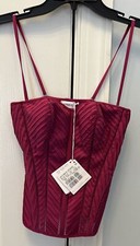 LA PERLA Fuschia Bustier Corset Bra Top US Size - 4
