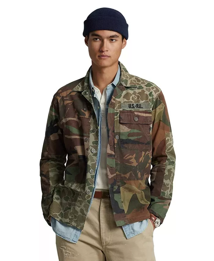 Ralph lauren polo camo jacket new arrivals