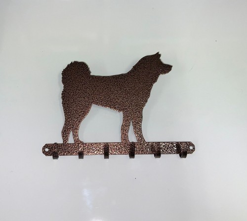 Akita Llavero Metal Perro con 6 Ganchos Hecho de Acero 2mm, Regalo - Imagen 8 de 18