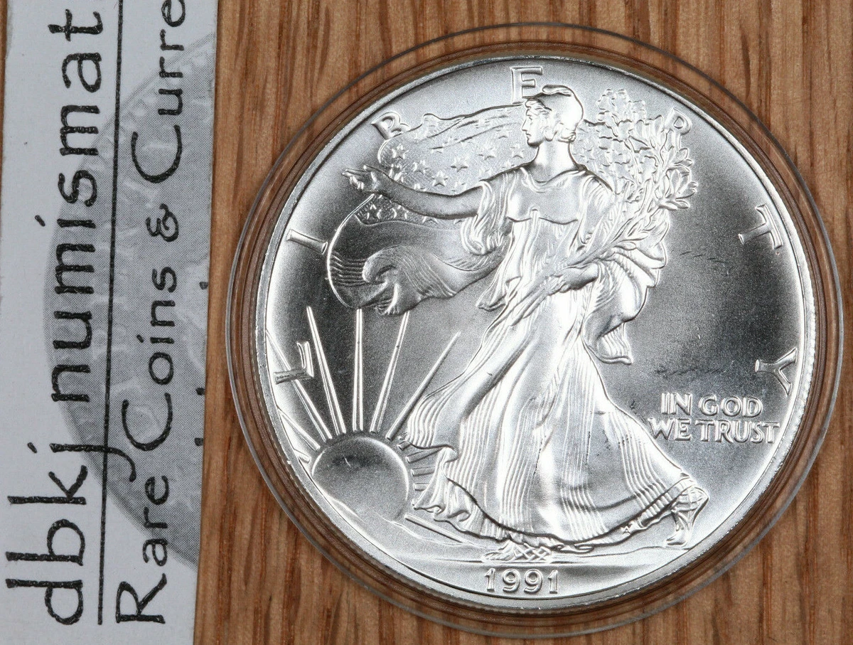 American Eagle 1991 Silver Bullion Coins for sale | eBay