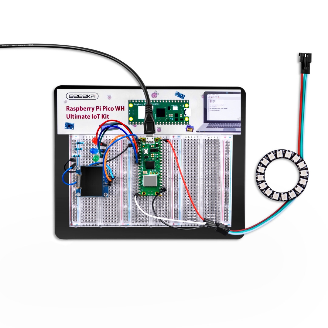 Computer Case Buy GeeekPi Raspberry Pi Pico Basic Starter Kit With ...