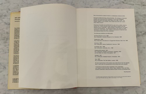 FIRST EDITION Roy Lichtenstein Drawings and Prints VERY GOOD QUALITY - Picture 8 of 17