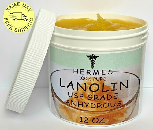 LANOLIN USP GRADE ANHYDROUS by HERMES 100% PURE 2 oz - 2 LB - Picture 5 of 7