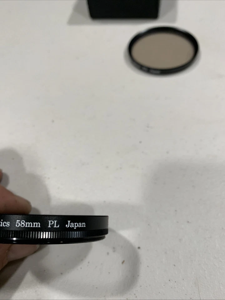 Japan Merkury Optics 58mm Camera Lens Set (FD & PL) W/ Case - Image 3 of 4