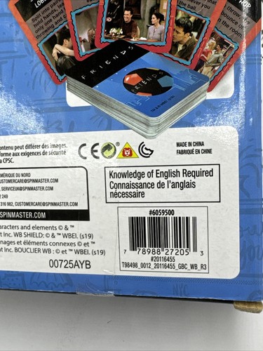 Friends '90s Nostalgia TV Show The One with The Ball Party Game Adolescentes y Adultos - Imagen 2 de 4