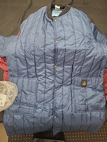 RefrigiWear Mens Econo-Tuff Lightweight Fiberfill Insulated Jacket SIZE 3XL - Picture 2 of 11