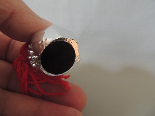 Decorative miniature pomegranate silver 925 - Picture 5 of 8
