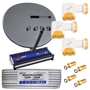 8-TV-RUSSISCHE-TV-Sat-Komplett-Anlage-MAXIMUM-E-85-voreingestellt-Deutsch-RUS-4K