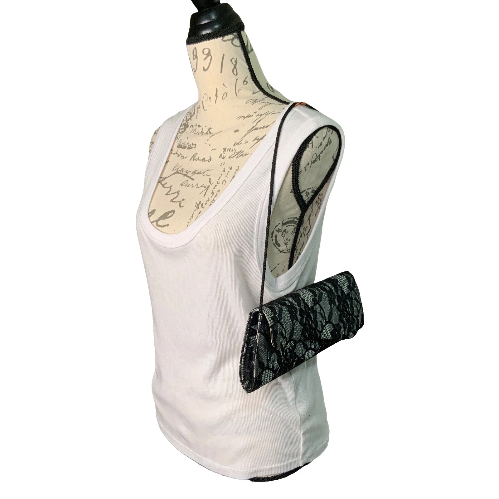 Accesorios Vintage 1980s Satén eveningwear