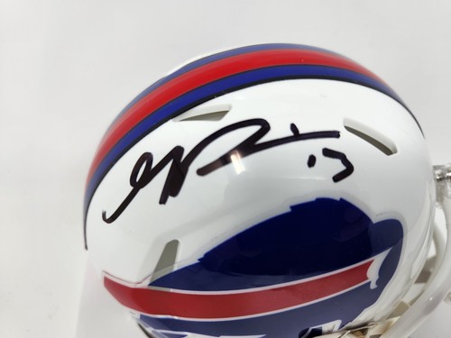 Gabriel Gabe Davis Autographed Buffalo Bills Speed Mini Helmet BAS COA - Picture 2 of 3