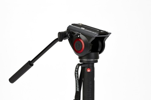 Manfrotto Monopiede MVMXPRO500 XPRO con base fluida e testa video MVMF500A - Foto 3 di 4