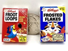 New RETRO ULTRA RARE Kellogg’s Cereal Zuru 5 Surprise Retro Mini Brands