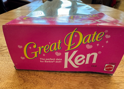 VINTAGE 1995 GREAT DATE KEN BARBIE DOLL NEW IN ORIGINAL BOX