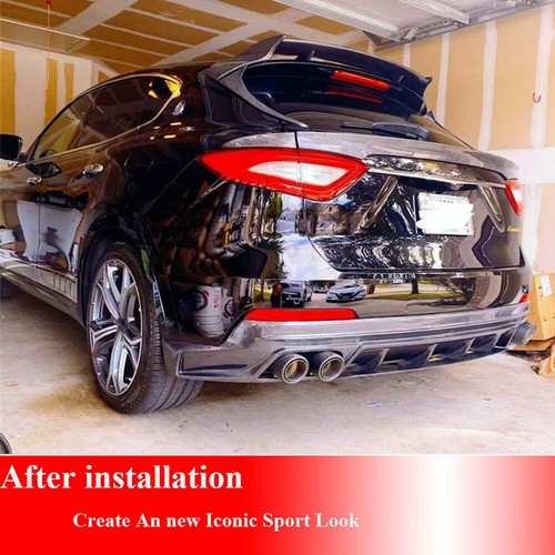 Alerón trasero de carbono real para ventana media Maserati Levante 2016-20 - Imagen 8 de 16