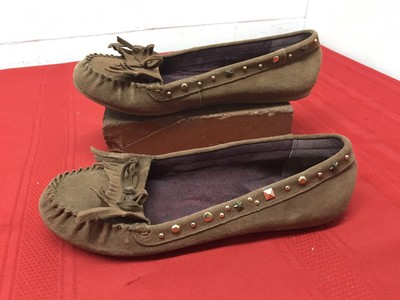 authentic leather moccasins
