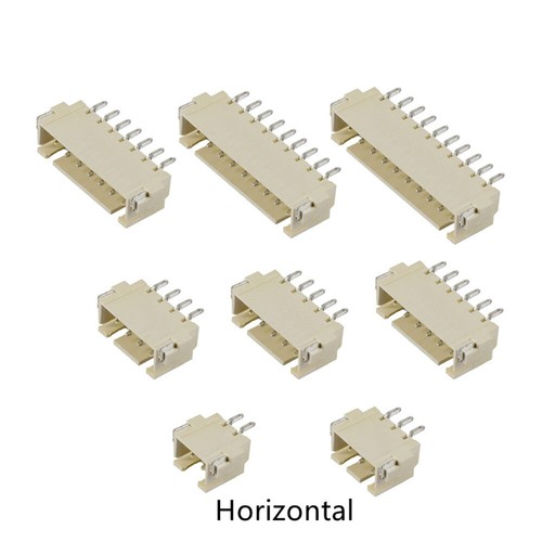 XH2.54MM Pitch SMD Vertical/Horizontal Socket Pin Header PCB 2/3P-13P Connectors - Picture 10 of 15