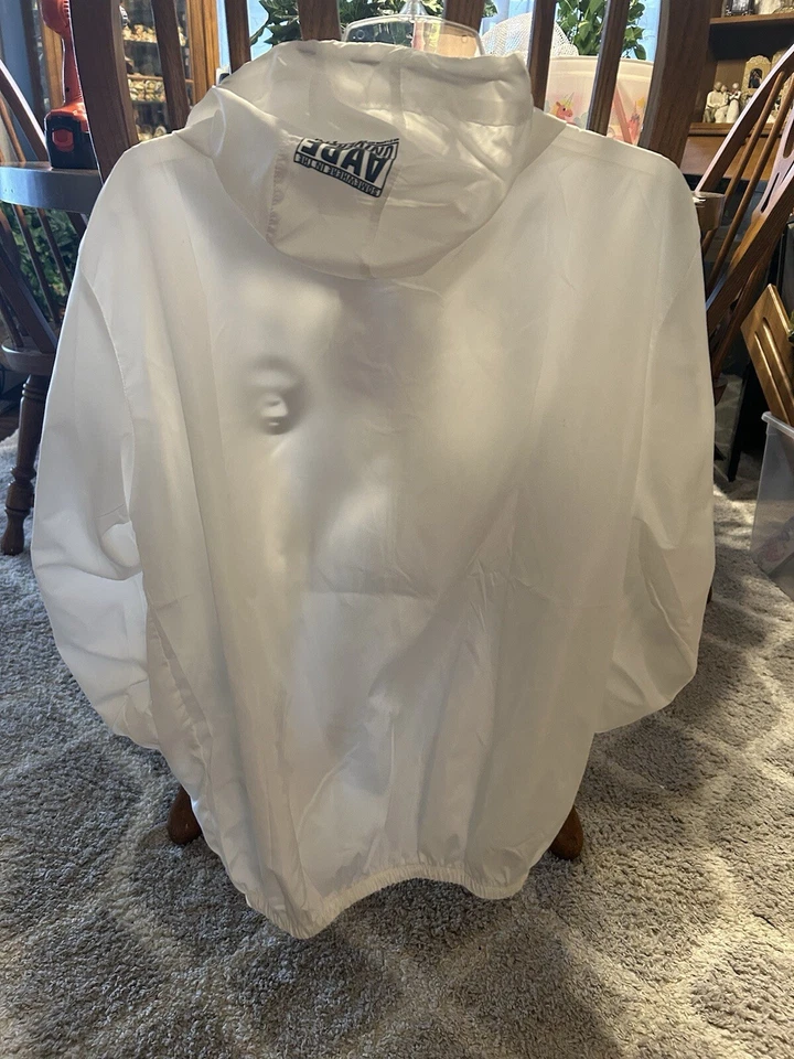 AAPE By A Bathing Ape - Men’s White/Black, Full-Zip Light Jacket - NwT’s - Image 3 of 4