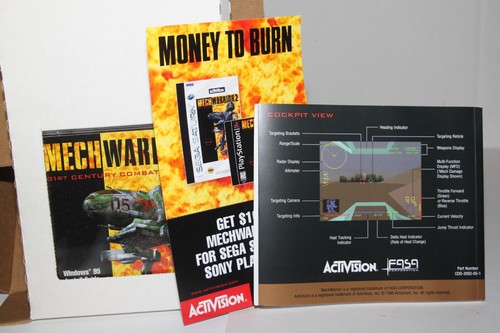Activision Mech Warrior 2 - Open Box - Picture 3 of 8