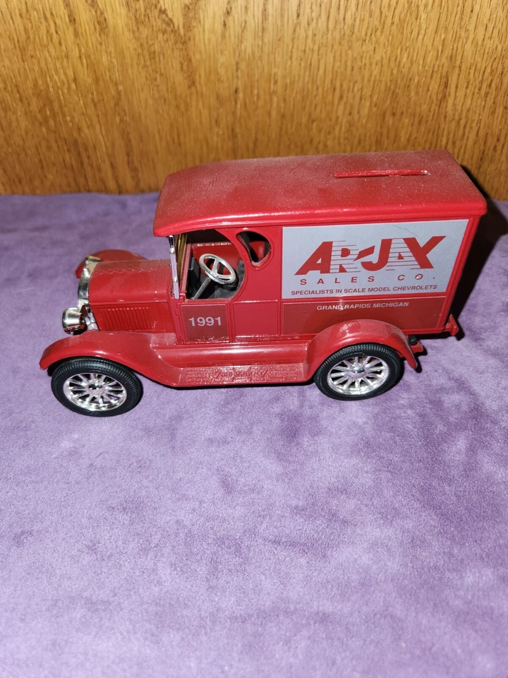 Ertl Replica Chevrolet 1923 Delivery Van & Bank #2411 - ARJAX Sales Co - Image 3 of 4