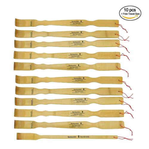 18.5" Bamboo Backscratchers 10 30 50 and 100 Wholesale | BambooMN - Picture 3 of 4