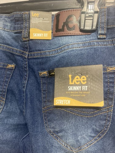 Lee Extreme Comfort Jeans Juniors/Girl Size 14 R Skinny Fit - Picture 4 of 5