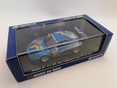 Spark 1/43 Porsche 997 GT3 RSR Le Mans 2010 GT2 winner #77