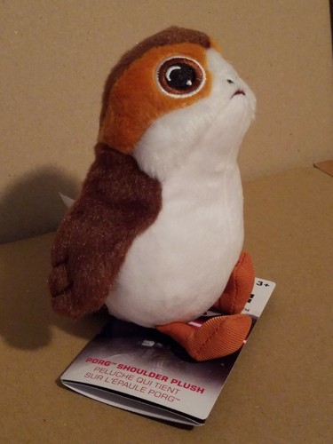 Mini peluche épaule magnétique exclusive Porg Disney Star Wars Galaxy's Edge neuve ! - Photo 3/6