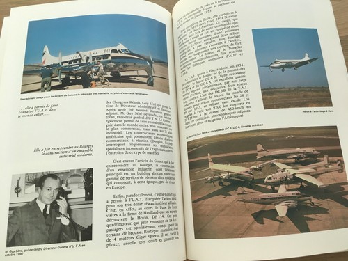 UTA AIRLINES GESCHICHTSBUCH B747 DC8 DC10 CARAVELLE COMET AIR FRANCE DC7 - Bild 8 von 12