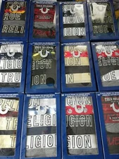 4 OR 5 Pack TRUE RELIGION MEN COTTON FLY Boxer Briefs MEDIUM LARGE XLARGE $59