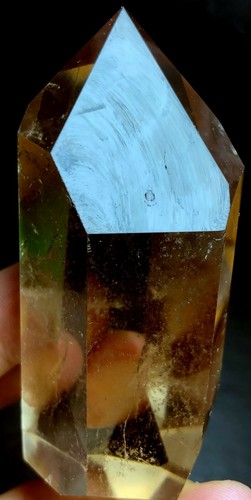 145g Natural Reiki Smoky Quart CRYSTAL WAND POINT Meditation Chakra Healing f834 - Picture 4 of 8