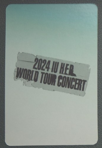 IU H.E.R 2024 Welttournee Konzert Sonderedition Fotokarte offiziell limitiert - Bild 2 von 13