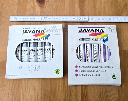 Javana colore contorno contorni pittura su seta penna da pittura su seta confezione da 12 x - Foto 10 di 11