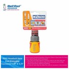 Hozelock 2055 Aquastop X 2 Connectors Garden Hose Spray Gun Fitting Outside Tap