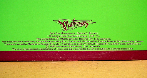 SPLIT ENZ - Enz Of An Era - '82 Australia Mushroom lbl NM LP + Poster + insert - Foto 6 di 7