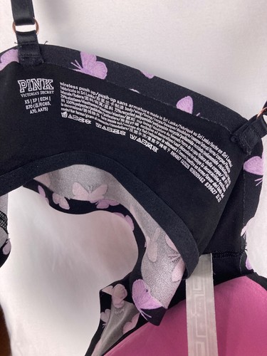 Victoria Secret Bras Bundle XS Wireless Lined Longline Padded Comfort Set of 2 - Picture 14 of 17