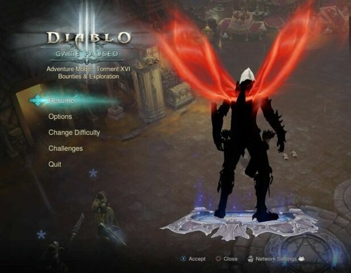 Diablo 3 PS4/PS5 Softcore - All Cosmetics Wings | Choose One Updated Patch 2.7.3 - Picture 13 of 49