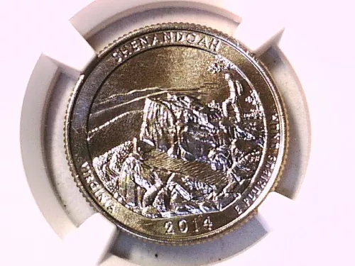 Shenandoah NP 2014 D Washington Quarter NGC MS 67 3914455-013