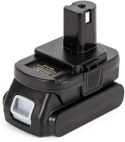 Adaptador de batería Cable portador de cubierta negro Stanley batería convertir a Ryobi - Imagen 3 de 5