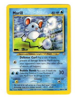 ポケモンカード Marill 50 HP プロモ 2000 s-l400.jpg