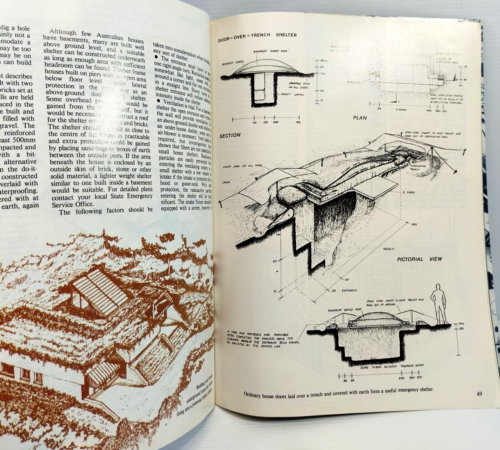 Australia's Nuclear Survival Handbook Beyond 2000 Vintage 1985 Large Paperback - Picture 8 of 13